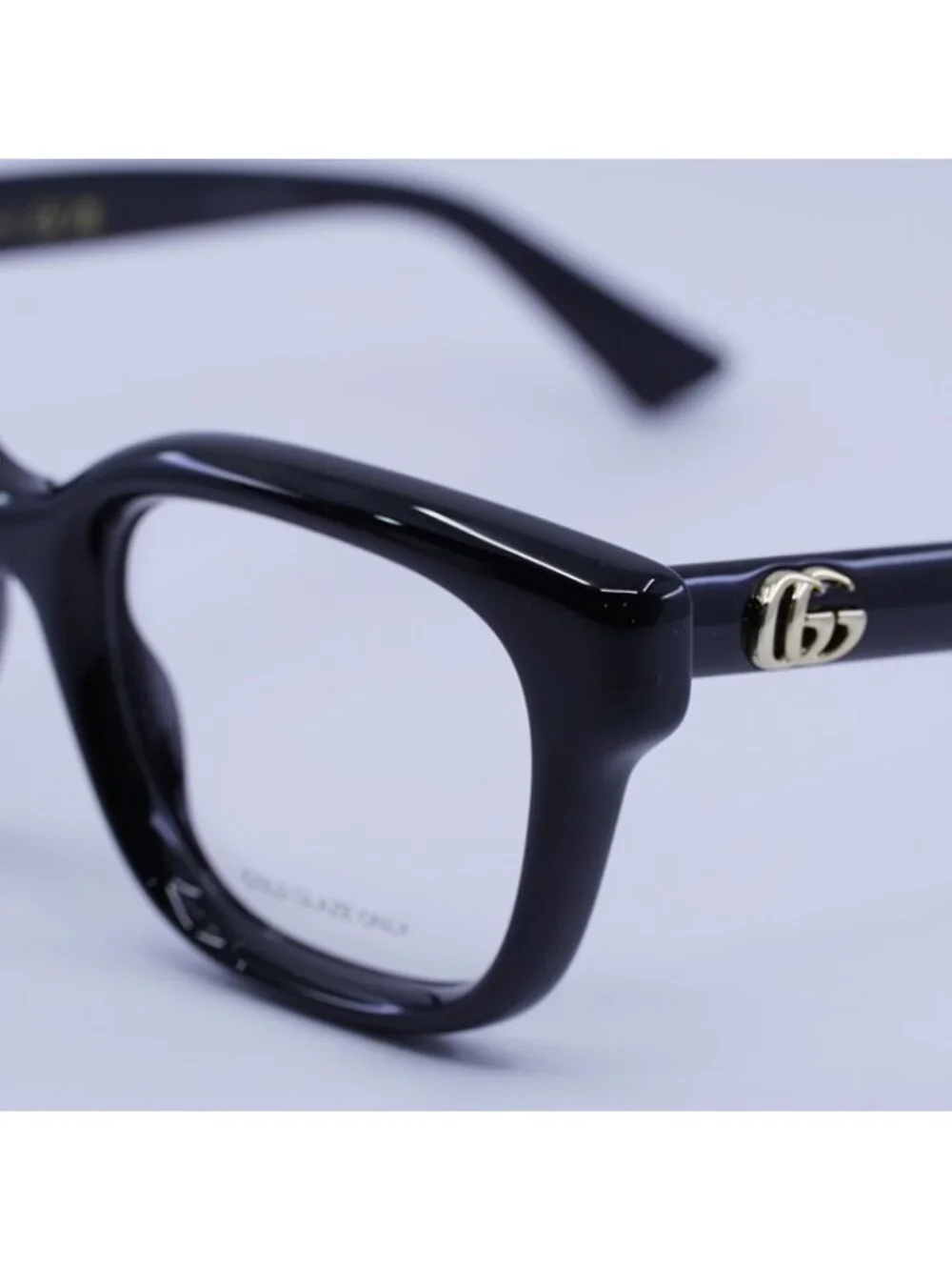 Gucci GG1831O 005 Eyeglasses Black 51mm Square Frame
